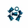 BLB Brick Lane Bikes Single Kettenblattschrauben Stahl - 5mm - Blau -Magura Soldes 0014119 blb single chainring bolts blue