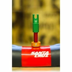 Peaty's 50to01 (MK2) Valves Pour Tubeless - Rasta - 42mm -Magura Soldes 04 PE PTV2 42 RAS