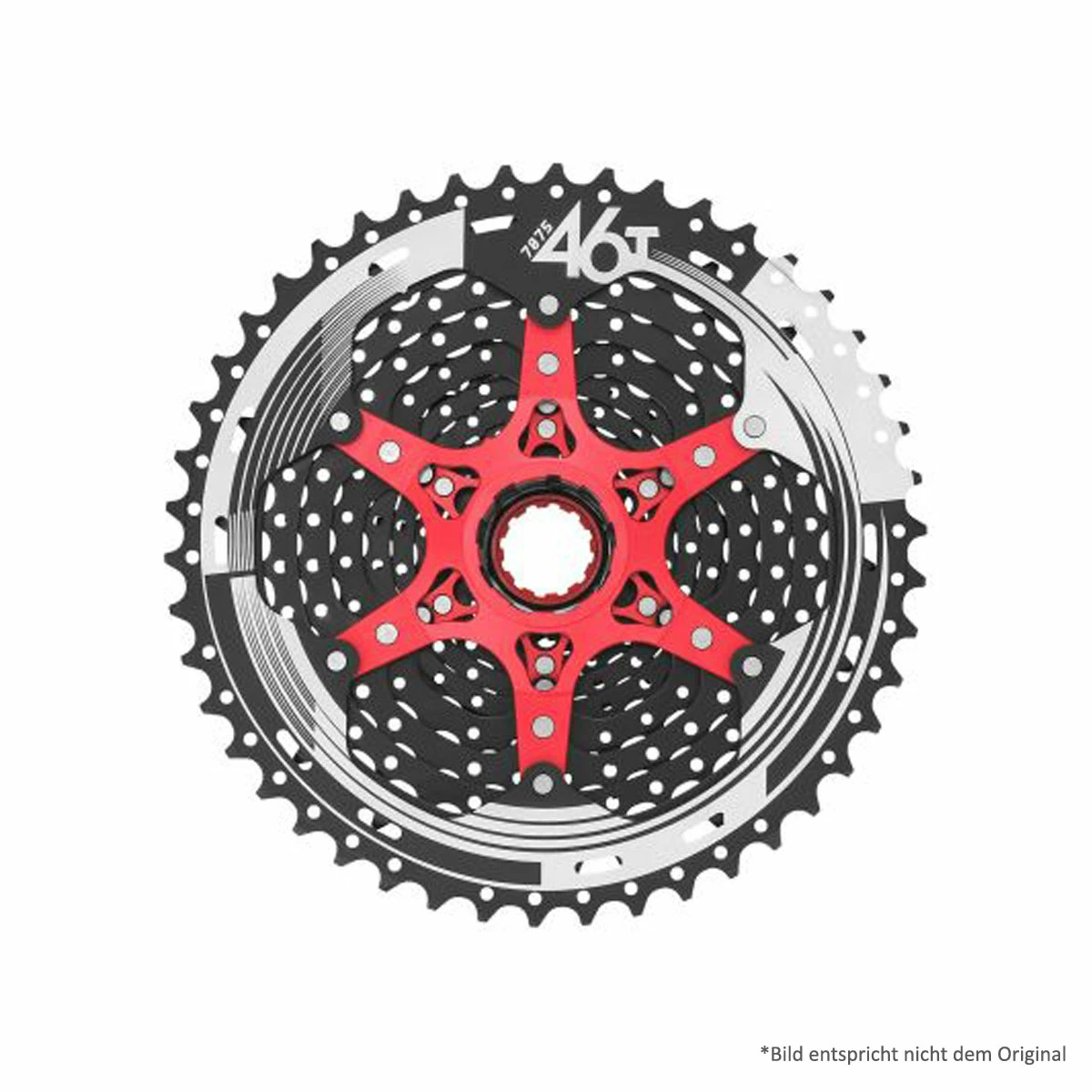 SUNRACE Cassette CSMX9X ETZ 10-46 Dents, 11 Vitesses - Noir 4 SUNRACE Cassette CSMX9X ETZ 10-46 Dents, 11 Vitesses - Noir – Image 2