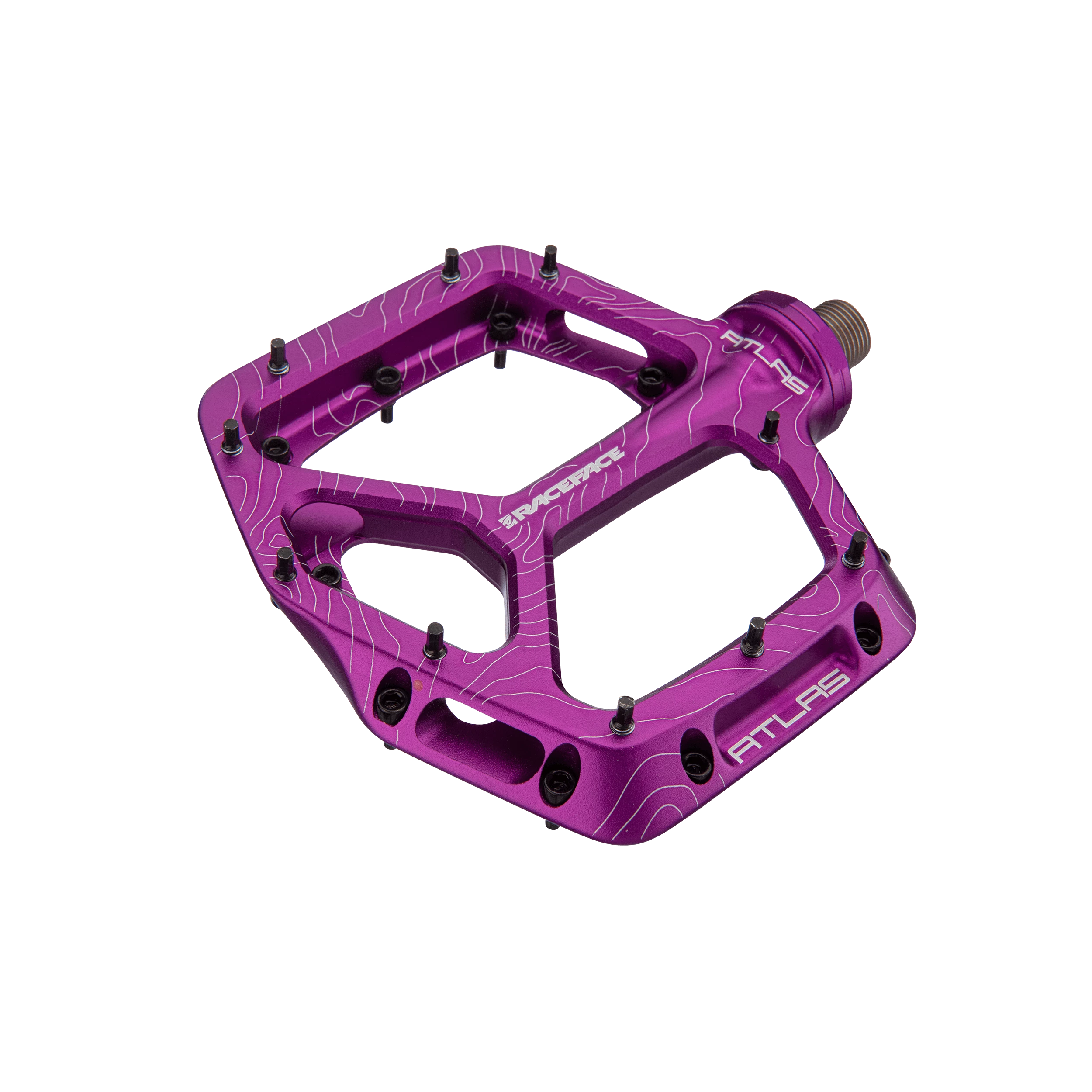 Race Face Pédales Atlas AM22 - Pourpre 4 Race Face Pédales Atlas AM22 - Pourpre – Image 2