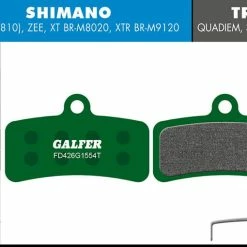 GALFER Plaquette De Frein Pro - Shimano Saint, Zee, XT