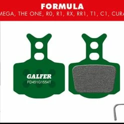 GALFER Plaquette De Frein Pro - Formula Mega, The One, R0, R1, RX, RR1, T1, C1