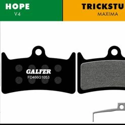 GALFER Plaquette De Frein Standard - Hope V4 - Noir