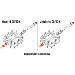 Reverse Roulement à Billes Pour La Pédale Black ONE