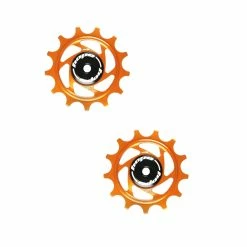 HOPE Rouleaux De Dérailleur Jockey Wheels - 13 Dents - Orange
