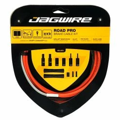 JAGWIRE Jeu De Câbles De Frein Road Pro Brake - Orange