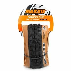 MAXXIS Minion DHF WT Skinwall Pneu Pliable 29x2.50 Pouces - DualCompound TR EXO -Magura Soldes maxxxis miniondhf 29