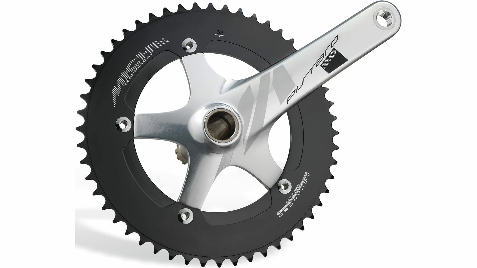 MICHE Pédalier Pistard 2.0 - Argent - 50 Dents 3 MICHE Pédalier Pistard 2.0 - Argent - 50 Dents